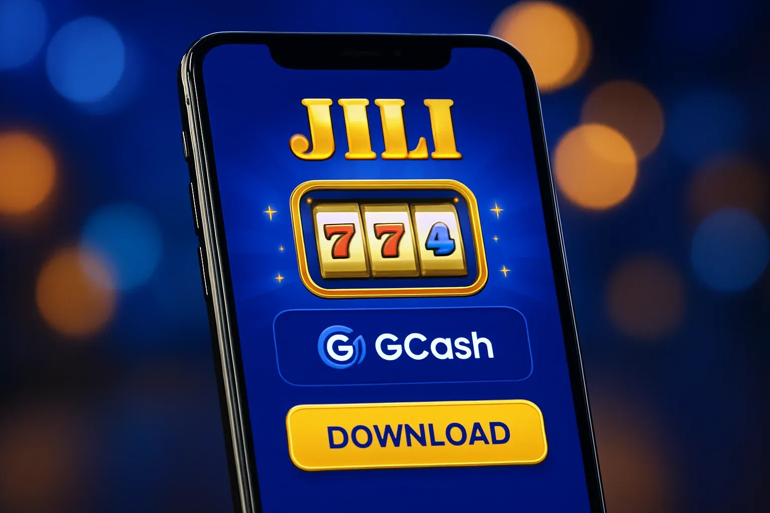 Philippine casino mobile app on Android with JILI UI and GCash payment